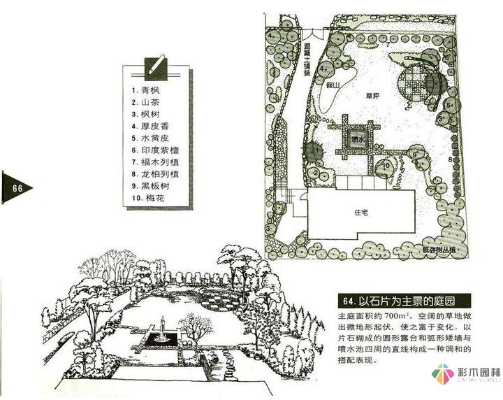 圖解庭院設(shè)計，珍貴資料，值得珍藏！